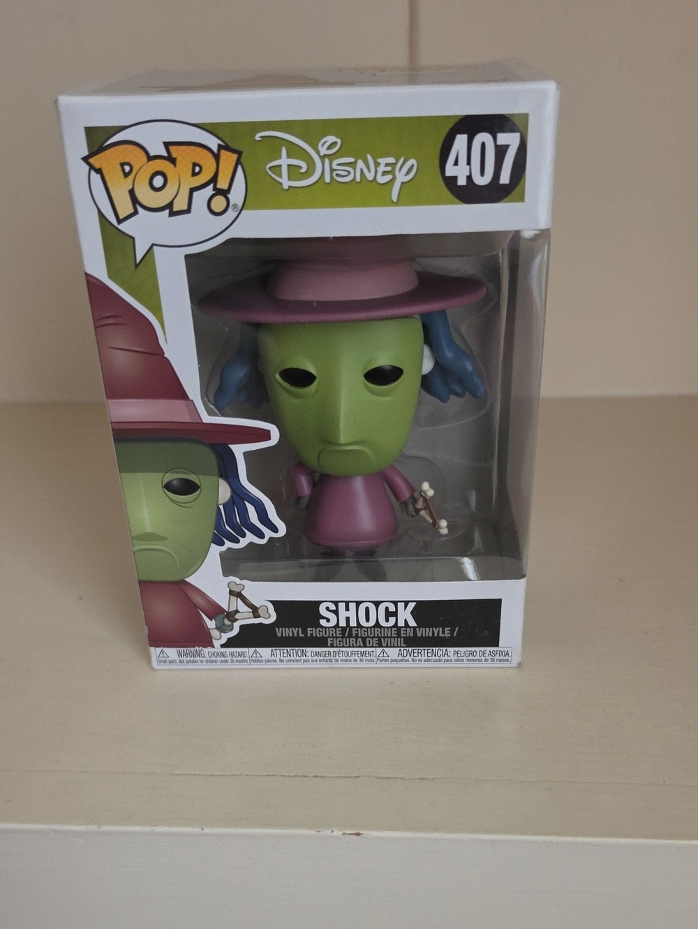 Funko Pop! Disney Shock - Green & Purple Vinyl Figure